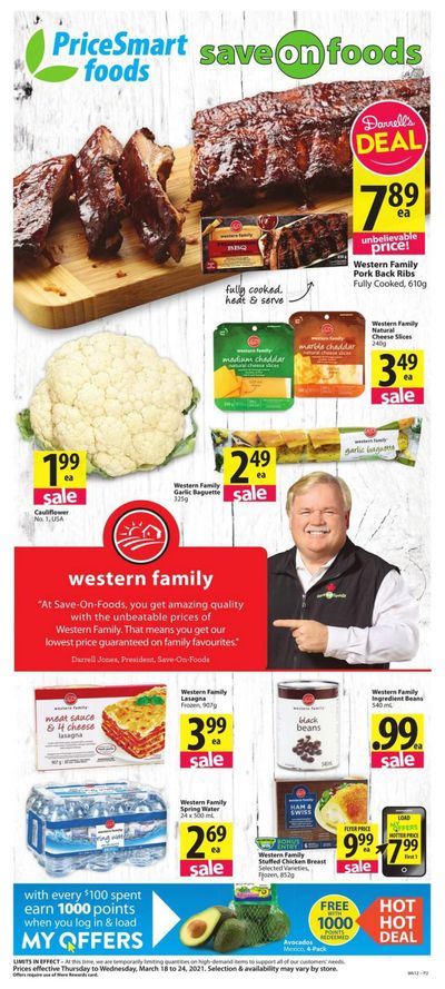 PriceSmart Foods Flyer March 18 to 24