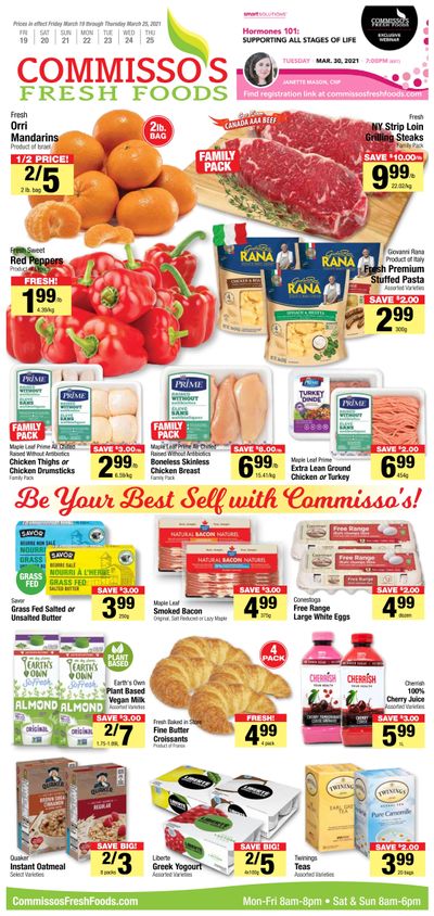 Commisso's Fresh Foods Flyer March 19 to 25