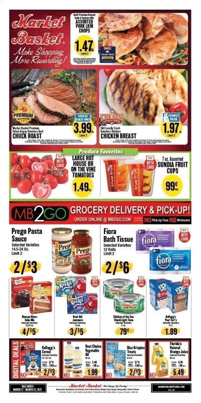 Market Basket (LA, TX) Weekly Ad Flyer March 17 to March 23
