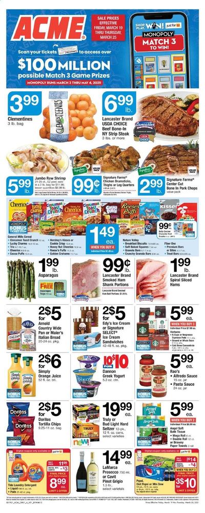 ACME Weekly Ad Flyer March 19 to March 25