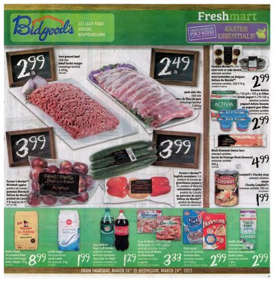 Bidgood's Flyer March 18 to 24
