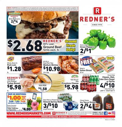 Redner's Markets Weekly Ad Flyer March 18 to March 24
