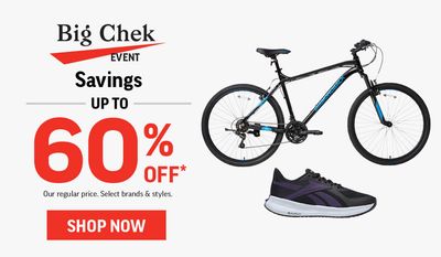 Sport Chek Canada The BIG Chek Event is Here!