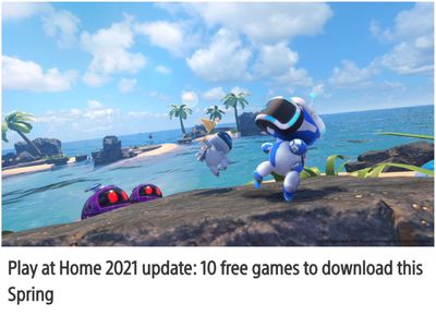 PlayStation Store Play At Home 2021 Promotions: 10 FREE Games to Download this Spring