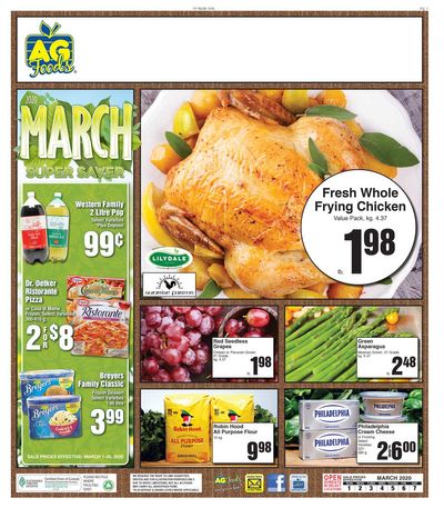 AG Foods Flyer March 1 to 7