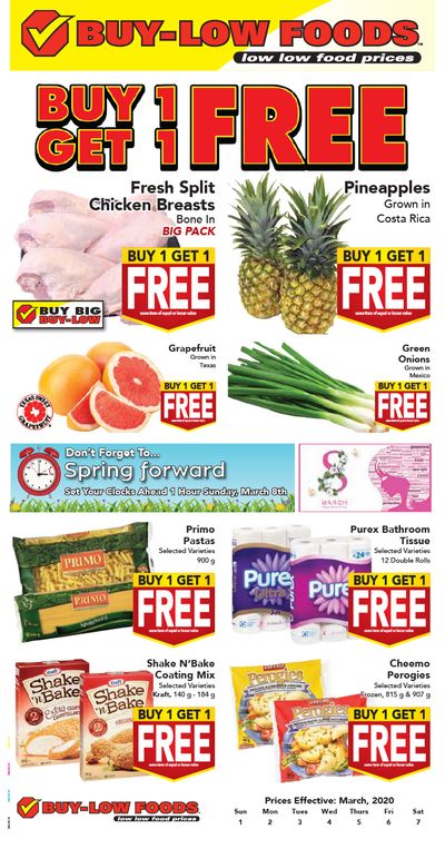 Buy-Low Foods Flyer March 1 to 7