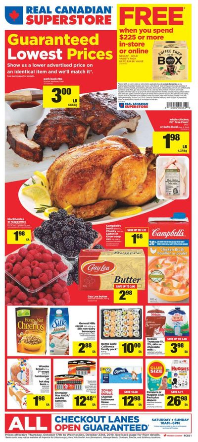 Real Canadian Superstore (ON) Flyer October 17 to 23