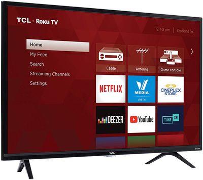 TCL 720p Smart TV LED (2019)), 32S325-CA On Sale for $ 159.99 ( Save $ 60.00 ) at Amazon Canada TCL 720p Smart TV LED (2019)), 32S325-CA On Sale for $ 159.99 ( Save $ 60.00 ) at Amazon Canada