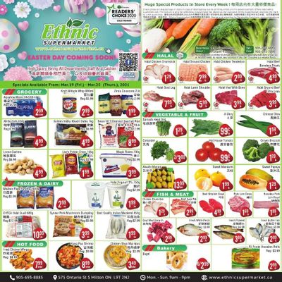 Ethnic Supermarket Flyer March 19 to 25