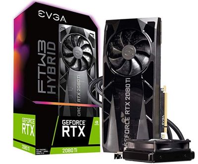 EVGA GeForce RTX 2080 Ti FTW3 Ultra Hybrid Gaming, 11GB GDDR6, RGB LED & iCX2 Technology - 9 Thermal Sensors Graphics Card 11G-P4-2484-KR For $1969.98 At Amazon Canada