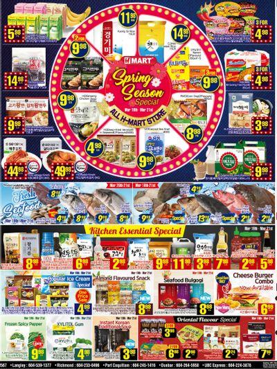H Mart (West) Flyer March 19 to 25
