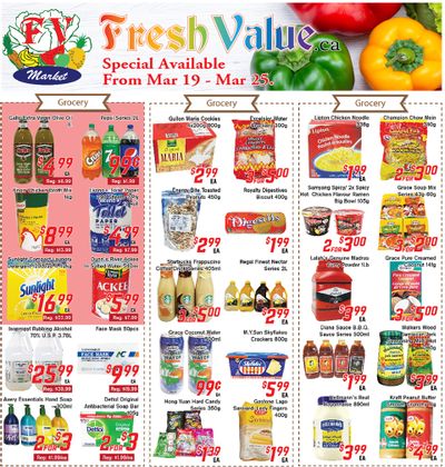 Fresh Value Flyer March 19 to 25