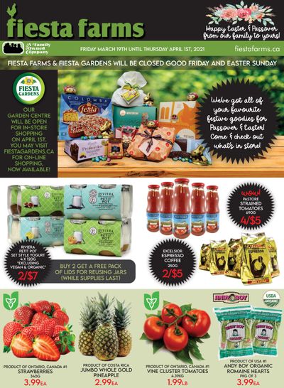 Fiesta Farms Flyer March 19 to 25