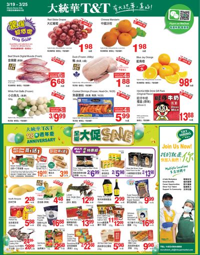 T&T Supermarket (AB) Flyer March 19 to 25