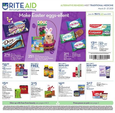 RITE AID Weekly Ad Flyer March 21 to March 27