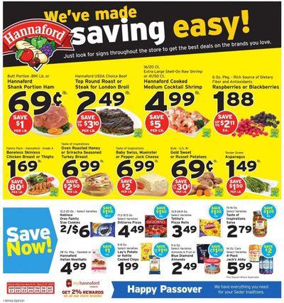 Hannaford (NY) Weekly Ad Flyer March 21 to March 27