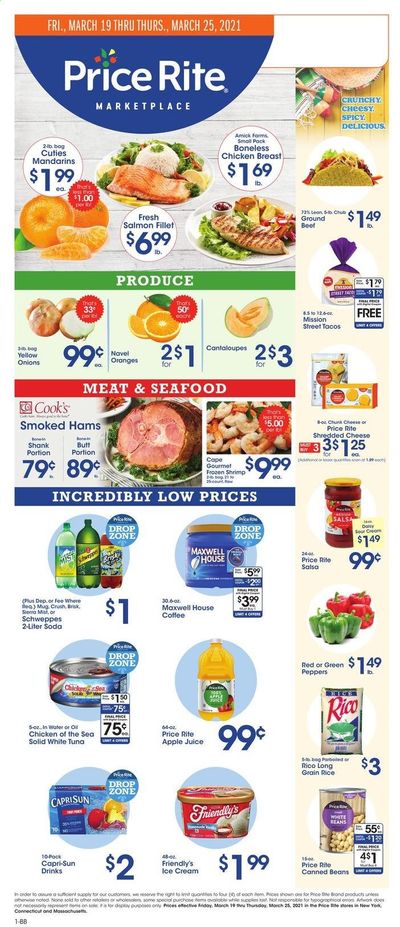 Price Rite (CT, MA, MD, NH, NJ, NY, PA, RI) Weekly Ad Flyer March 19 to March 25
