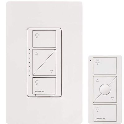 Lutron Caseta Smart Home Dimmer Switch and Pico Remote Kit | for Single-Pole and 3-Way Use | Works with Alexa, Apple HomeKit, and The Google Assistant | P-PKG1WH-WH-C | White For $58.00 At Amazon Canada
