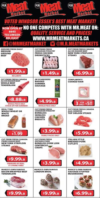 M.R. Meat Market Flyer March 20 to 27