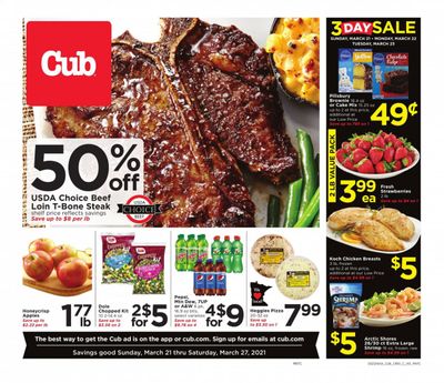 Cub Foods Weekly Ad Flyer March 21 to March 27