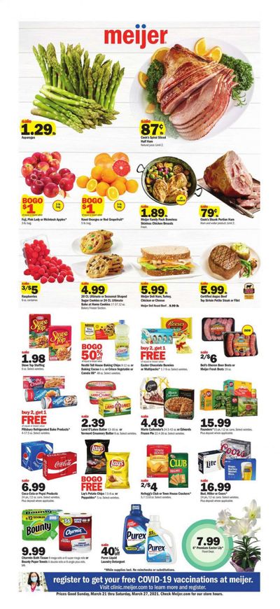 Meijer (IN) Weekly Ad Flyer March 21 to March 27