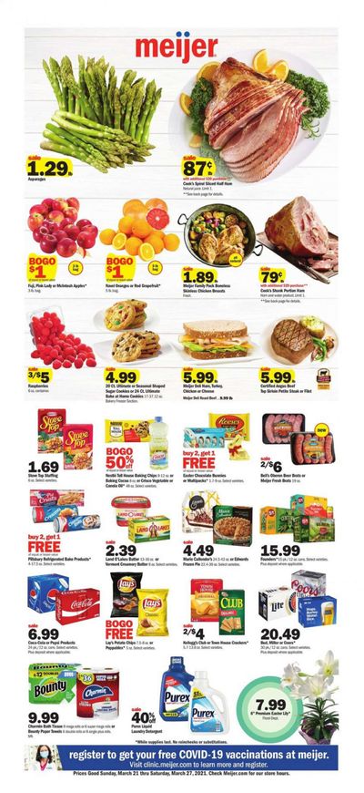 Meijer (WI) Weekly Ad Flyer March 21 to March 27