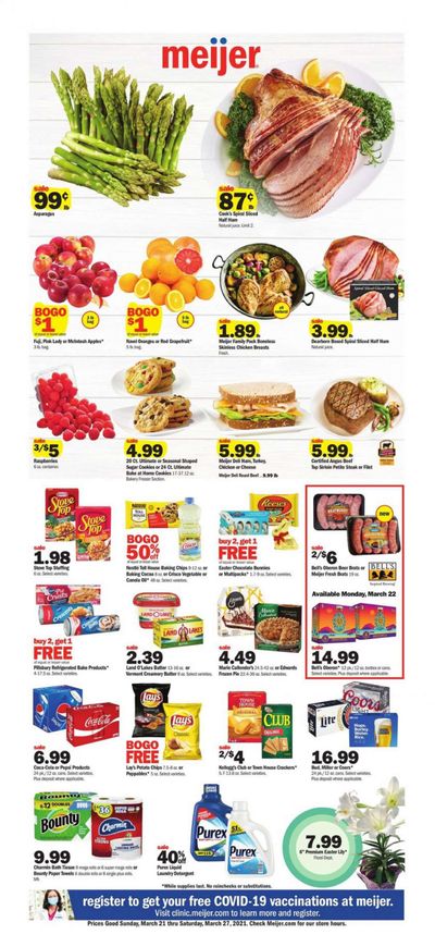 Meijer (MI) Weekly Ad Flyer March 21 to March 27