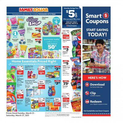 Family Dollar Weekly Ad Flyer March 21 to March 27