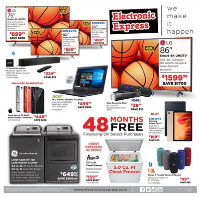 Electronic Express Weekly Ad Flyer March 21 to March 27