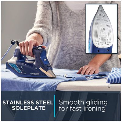 Rowenta Dw9280U1 Steam Force Iron, Blue on Sale for $ 99.99 (Save $ 44.00) at Amazon Canada
