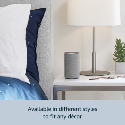 Echo (2nd Generation) - Smart speaker with Alexa - Sandstone Fabric on Sale for $ 49.99 (Save $ 80.00) at Amazon Canada
