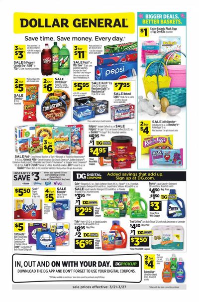 Dollar General (SC) Weekly Ad Flyer March 21 to March 27