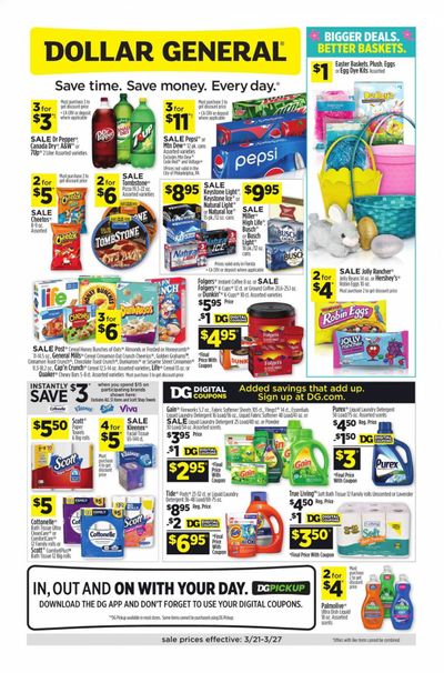 Dollar General (FL) Weekly Ad Flyer March 21 to March 27