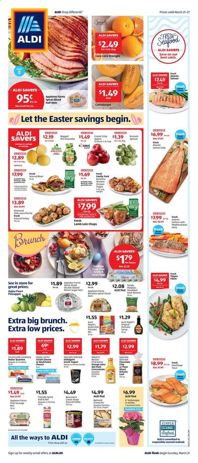ALDI (CT, MA, NH, NY, VT) Weekly Ad Flyer March 21 to March 27