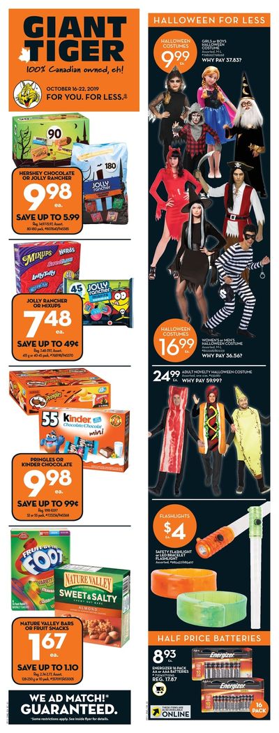 Giant Tiger (ON) Flyer October 16 to 22 Giant Tiger (ON) Flyer October 16 to 22