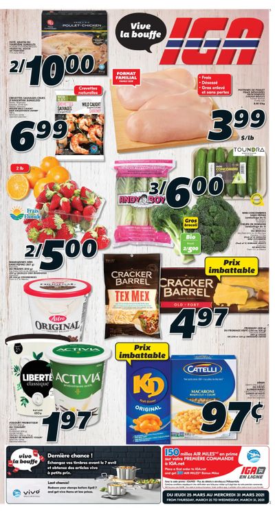 IGA (QC) Flyer March 25 to 31