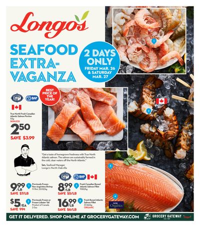 Longo's 2-Days Only Flyer March 26 and 27