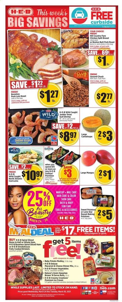 H-E-B (TX) Weekly Ad Flyer March 24 to March 30