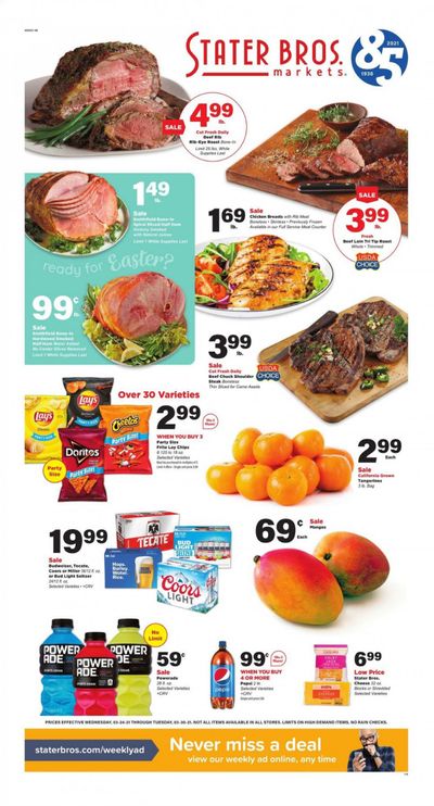 Stater Bros. Weekly Ad Flyer March 24 to March 30