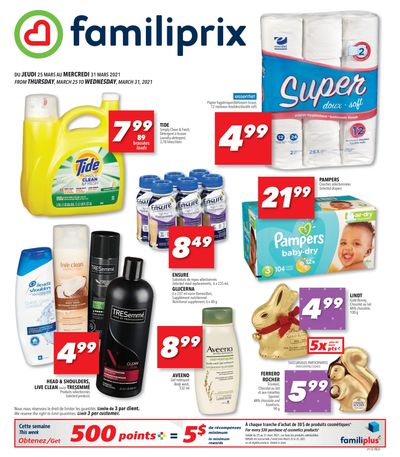 Familiprix Flyer March 25 to 31