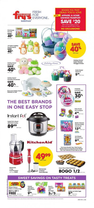 Fry’s (AZ) Weekly Ad Flyer March 24 to March 30