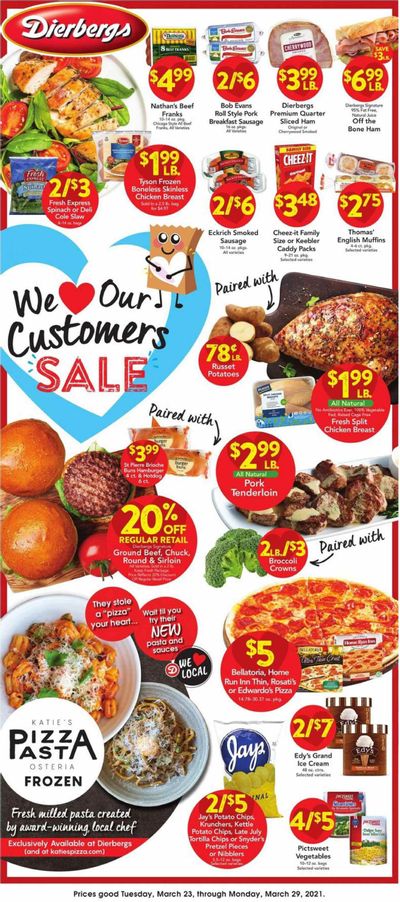 Dierbergs (IL, MO) Weekly Ad Flyer March 23 to March 29