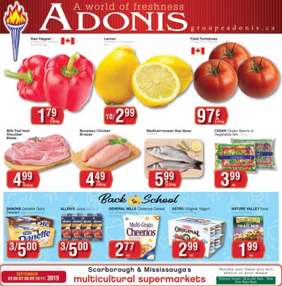 Adonis (ON) Flyer September 5 to 11