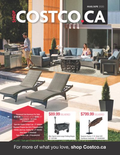 Costco Online Catalogue March 1 to April 30