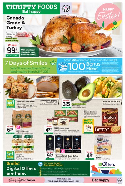 Thrifty Foods Flyer March 25 to 31