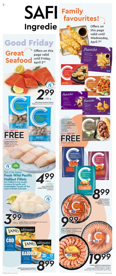 Safeway (BC) Flyer March 25 to 31