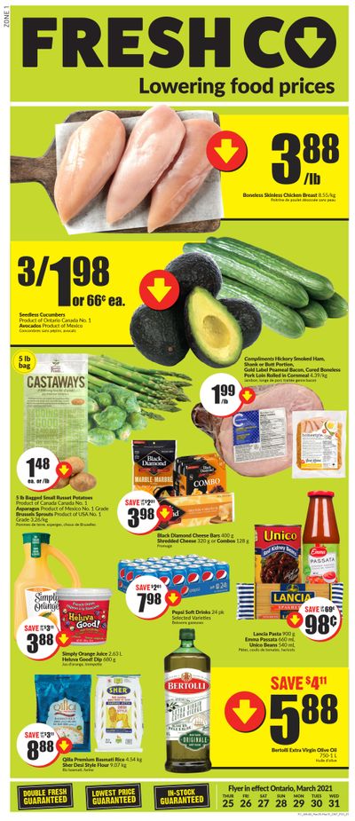 FreshCo (ON) Flyer March 25 to 31