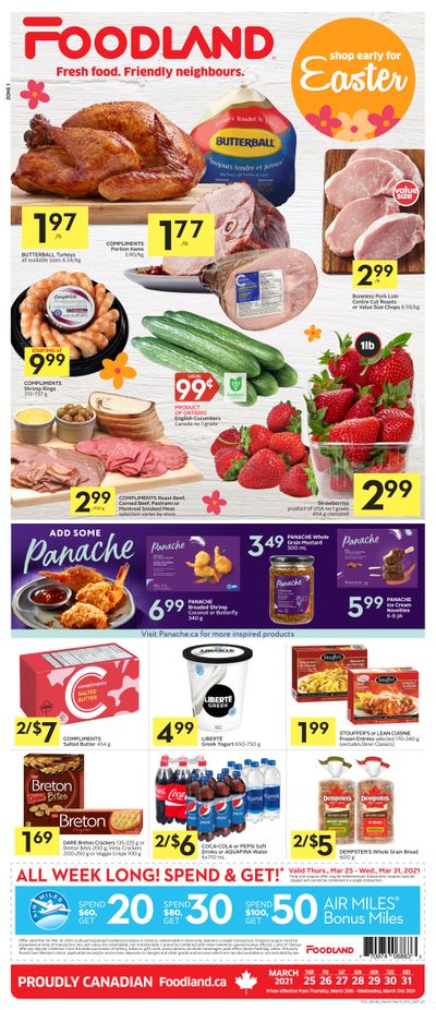 Foodland (ON) Flyer March 25 to 31