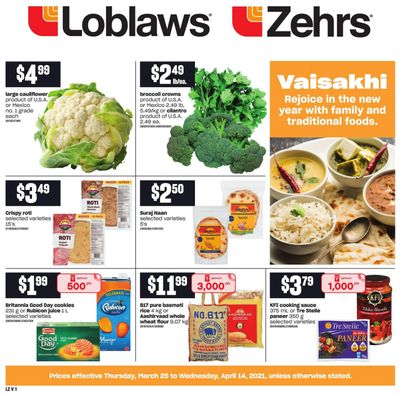 Loblaws (ON) Vaisakhi Flyer March 25 to April 14