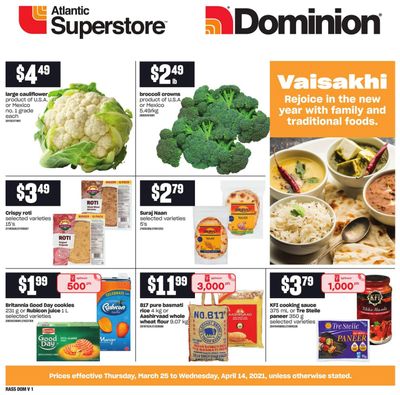 Atlantic Superstore Vaisakhi Flyer March 25 to April 14